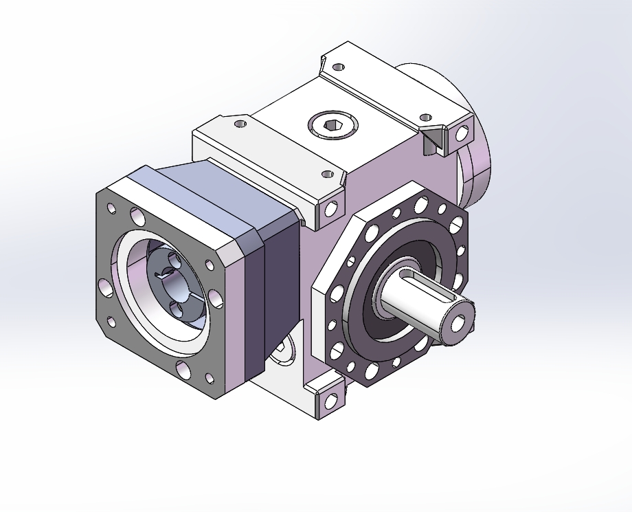 双导程蜗轮蜗杆减速机 63款
